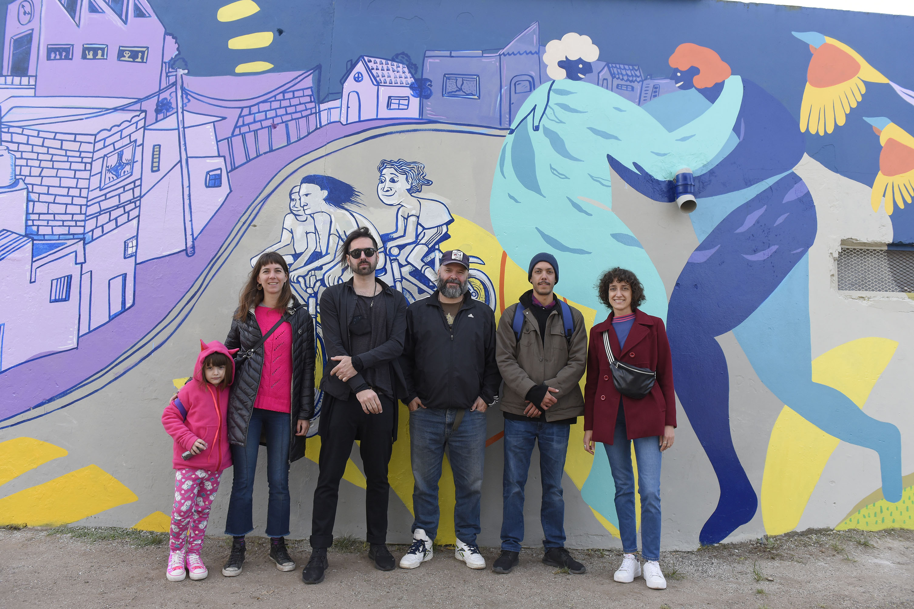 Nuevo mural en la Plaza Yapeyú de San Francisco Solano