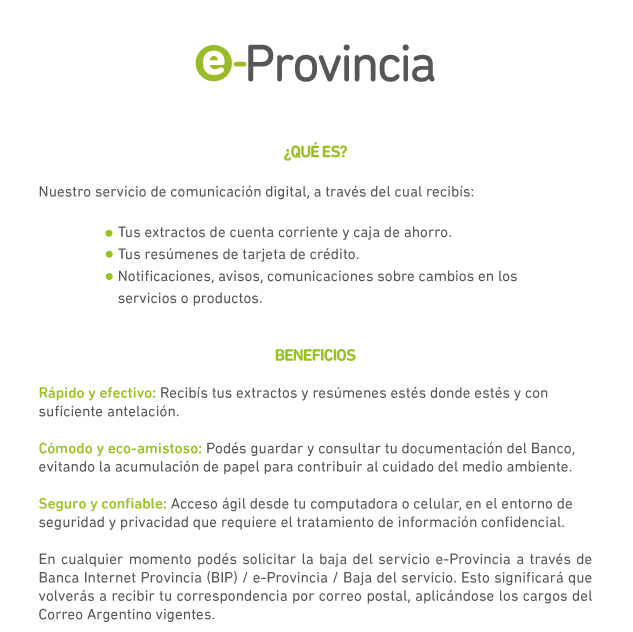 pagina interna e-provincia